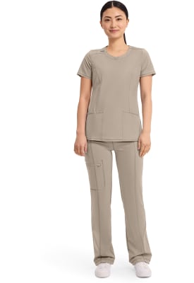 Polera Clínica Mujer Infinity 2624A Beige KAK