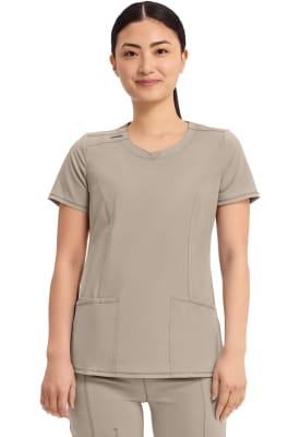 Polera Clínica Mujer Infinity 2624A Beige KAK