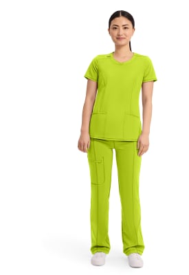 Polera Clínica Mujer Infinity 2624A Verde LMTM