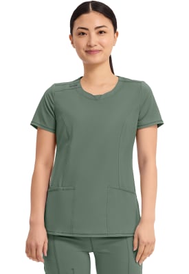 Polera Clínica Mujer Infinity 2624A Verde OLPS