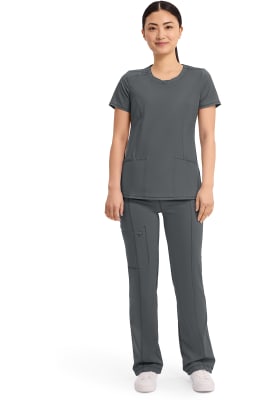 Polera Clínica Mujer Infinity 2624A Gris PWPS