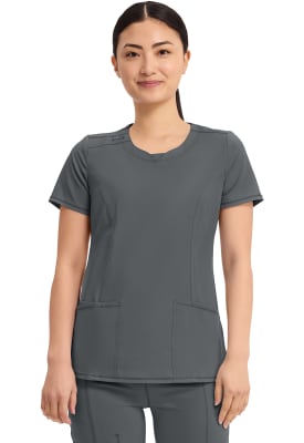 Polera Clínica Mujer Infinity 2624A Gris PWPS
