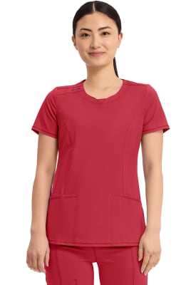 Polera Clínica Mujer Infinity 2624A Rojo RED