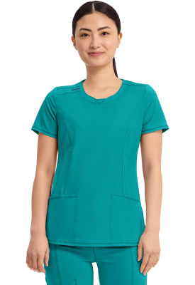 Polera Clínica Mujer Infinity 2624A Verde TLPS