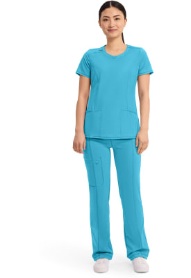 Polera Clínica Mujer Infinity 2624A Turquesa TRQ