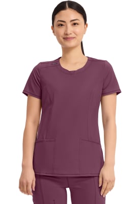 Polera Clínica Mujer Infinity 2624A Burdeo WNPS