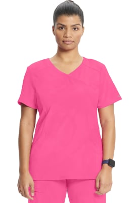 Polera Clínica Mujer Infinity 2625A Fucsia CPPS