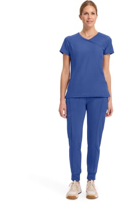 Polera Clínica Mujer Infinity 2625A Azul Rey GAB