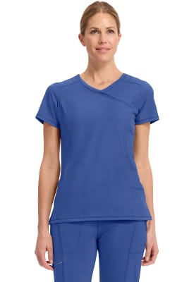 Polera Clínica Mujer Infinity 2625A Azul Rey GAB
