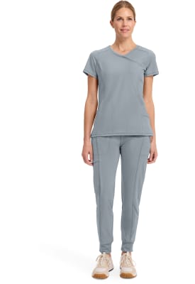 Polera Clínica Mujer Infinity 2625A Gris GRY
