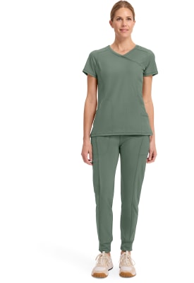 Polera Clínica Mujer Infinity 2625A Verde OLPS