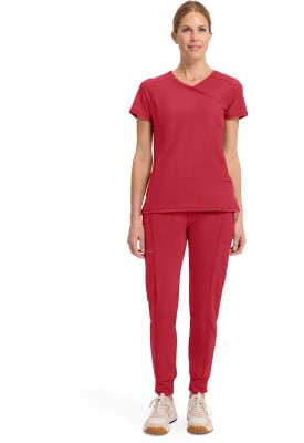 Polera Clínica Mujer Infinity 2625A Rojo RED
