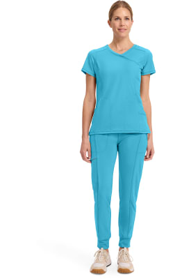 Polera Clínica Mujer Infinity 2625A Calipso TRQ