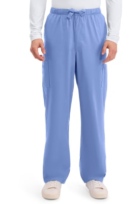 Pantalón Clínico Hombre Cherokee Workwear Core Stretch 4243 Celeste CIEW