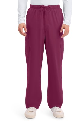 Pantalón Clínico Hombre Cherokee Workwear Core Stretch 4243 Burdeo WINW