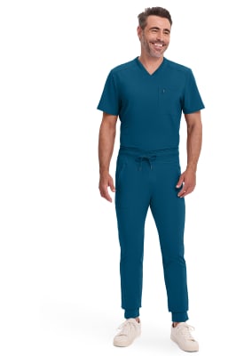 Pantalón Clínico Hombre Infinity CK004A Verde CAPS