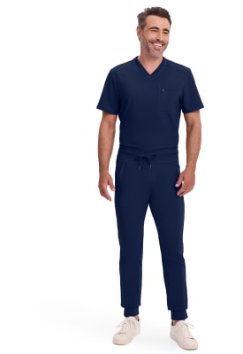 Pantalón Clínico Hombre Infinity CK004A Azul Marino NYPS