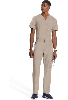 Pantalón Clínico Hombre Infinity CK200A Beige KAK