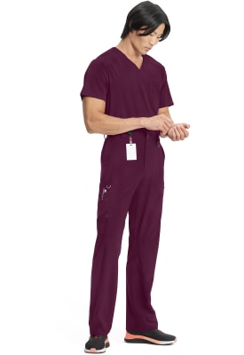 Pantalón Clínico Hombre Infinity CK200A Burdeo WNPS