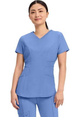 Polera Clínica Mujer Infinity CK623A Celeste CIPS