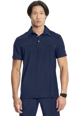 Polera Clínica Hombre Infinity CK825A Azul Marino NYPS