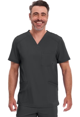 Polera Clínica Hombre Infinity CK900A Negro BAPS