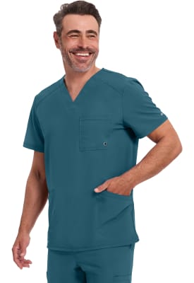 Polera Clínica Hombre Infinity CK900A Verde CAPS