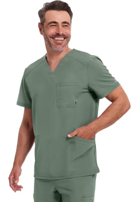 Polera Clínica Hombre Infinity CK900A Verde OLPS