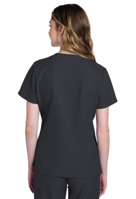 Polera Clínica Mujer Cherokee Workwear Originals Ultra CK953A Gris PWT