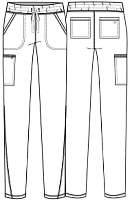 Pantalón Clínico Mujer Cherokee Allura CKA184 Celeste CYAN