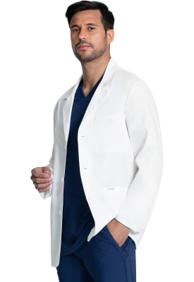 Delantal Clínico Hombre Cherokee Project Lab CK401 Blanco