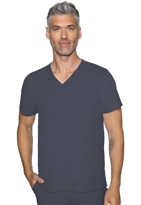 Polera Clínica Hombre Med Couture Rothwear Insight MC2486 Gris PWTR
