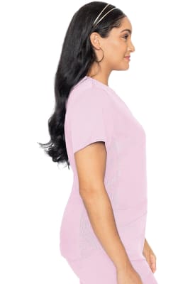 Polera Clínica Mujer Med Couture Touch MC7459 Rosado IPNK