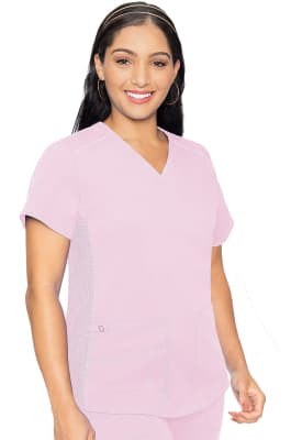 Polera Clínica Mujer Med Couture Touch MC7459 Rosado IPNK