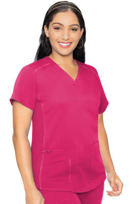 Polera Clínica Mujer Med Couture Touch MC7459 Fucsia PKPH