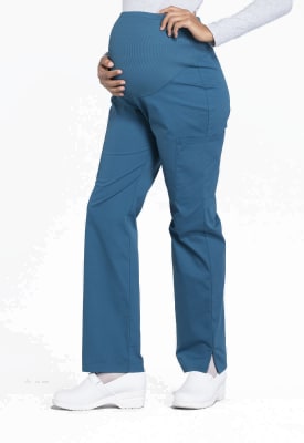 Pantalón Clínico Maternal Cherokee Workwear WW220 Verde CAR