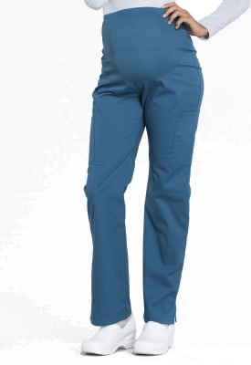 Pantalón Clínico Maternal Cherokee Workwear WW220 Verde CAR
