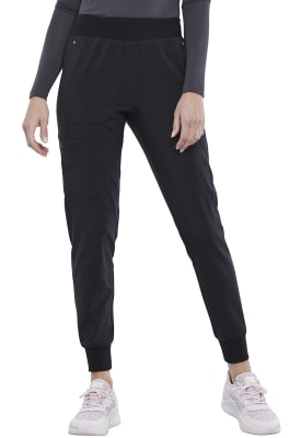 Pantalón Clínico Mujer Cherokee Iflex CK011 Negro BLK