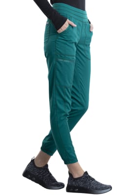 Pantalón Clínico Mujer Cherokee Workwear Revolution WW011 Verde HUN