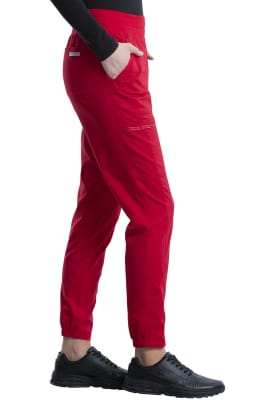 Pantalón Clínico Mujer Cherokee Workwear Revolution WW011 Rojo RED