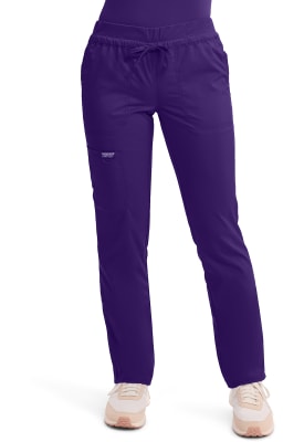 Pantalón Clínico Mujer Cherokee Workwear Revolution WW105 Morado GRP