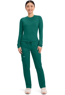 Pantalón Clínico Mujer Cherokee Workwear Revolution Tall  WW105T Verde HUN