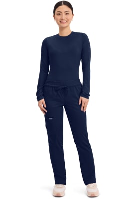 Pantalón Clínico Mujer Cherokee Workwear Revolution WW105 Azul Marino NAV