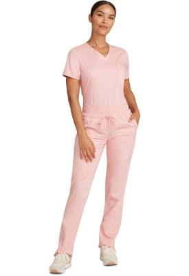 Pantalón Clínico Mujer Cherokee Workwear Revolution WW105 Rosado PKES