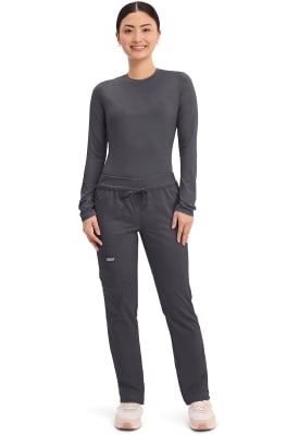 Pantalón Clínico Mujer Cherokee Workwear Revolution WW105 Gris PWT