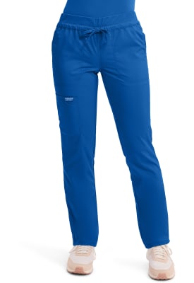 Pantalón Clínico Mujer Cherokee Workwear Revolution WW105 Azul Rey ROY