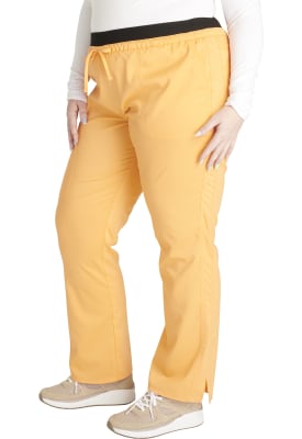 Pantalón Clínico Mujer Cherokee Workwear Revolution WW105 Amarillo STCP