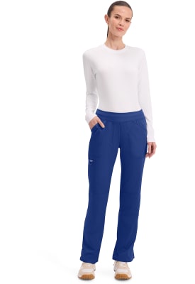 Pantalón Clínico Mujer Cherokee Workwear Revolution Tall  WW110T Azul Rey GAB