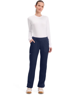 Pantalón Clínico Mujer Cherokee Workwear Revolution WW110 Azul Marino NAV