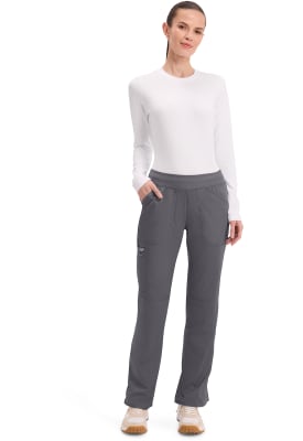 Pantalón Clínico Mujer Cherokee Workwear Revolution WW110 Gris PWT